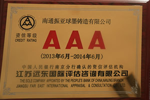 南通振亞球墨鑄造有限公司